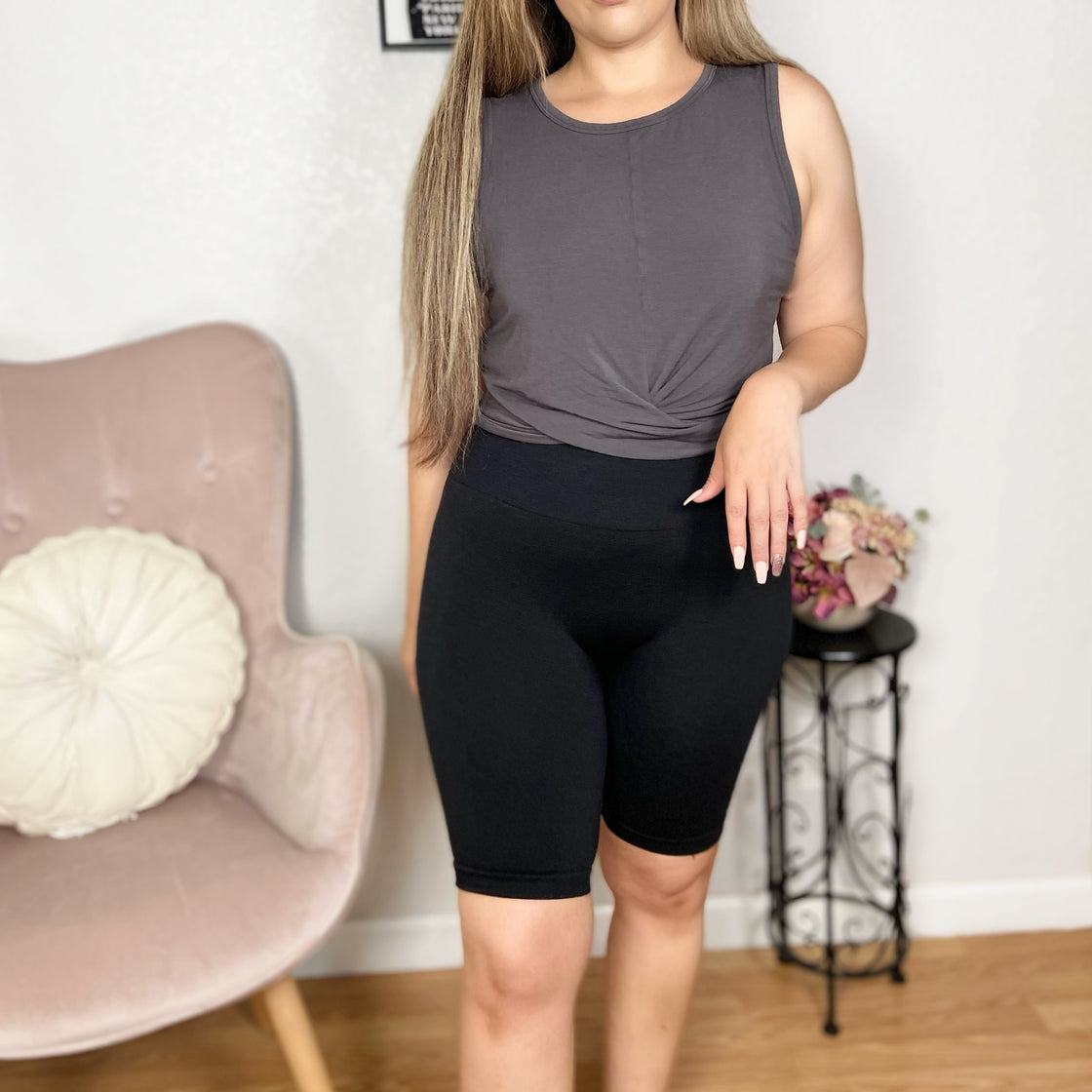 Tummy Control Biker Shorts